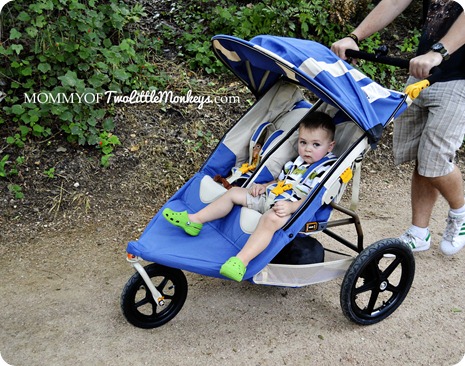 kelty kids double stroller