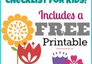 Working on your summer bucket list of things to do with the kids? Grab this free printable of 75 fun things to do on a budget!