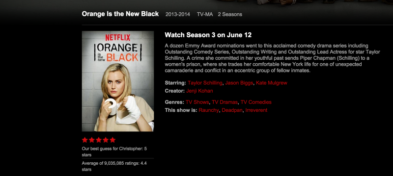 Orange is the New Black and Fuller House? Oh My!! My Netflix Picks