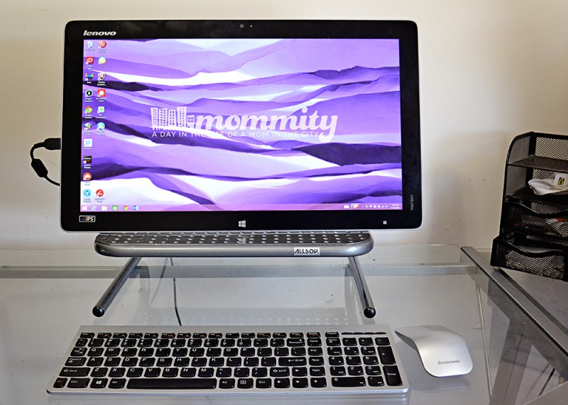 Why the Lenovo Horizon 2S is the Perfect Device for a Work at Home Mom #IntelAIO