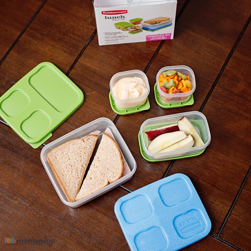 The Most Versatile Lunchbox Solution! Rubbermaid LunchBlox #BloxOff