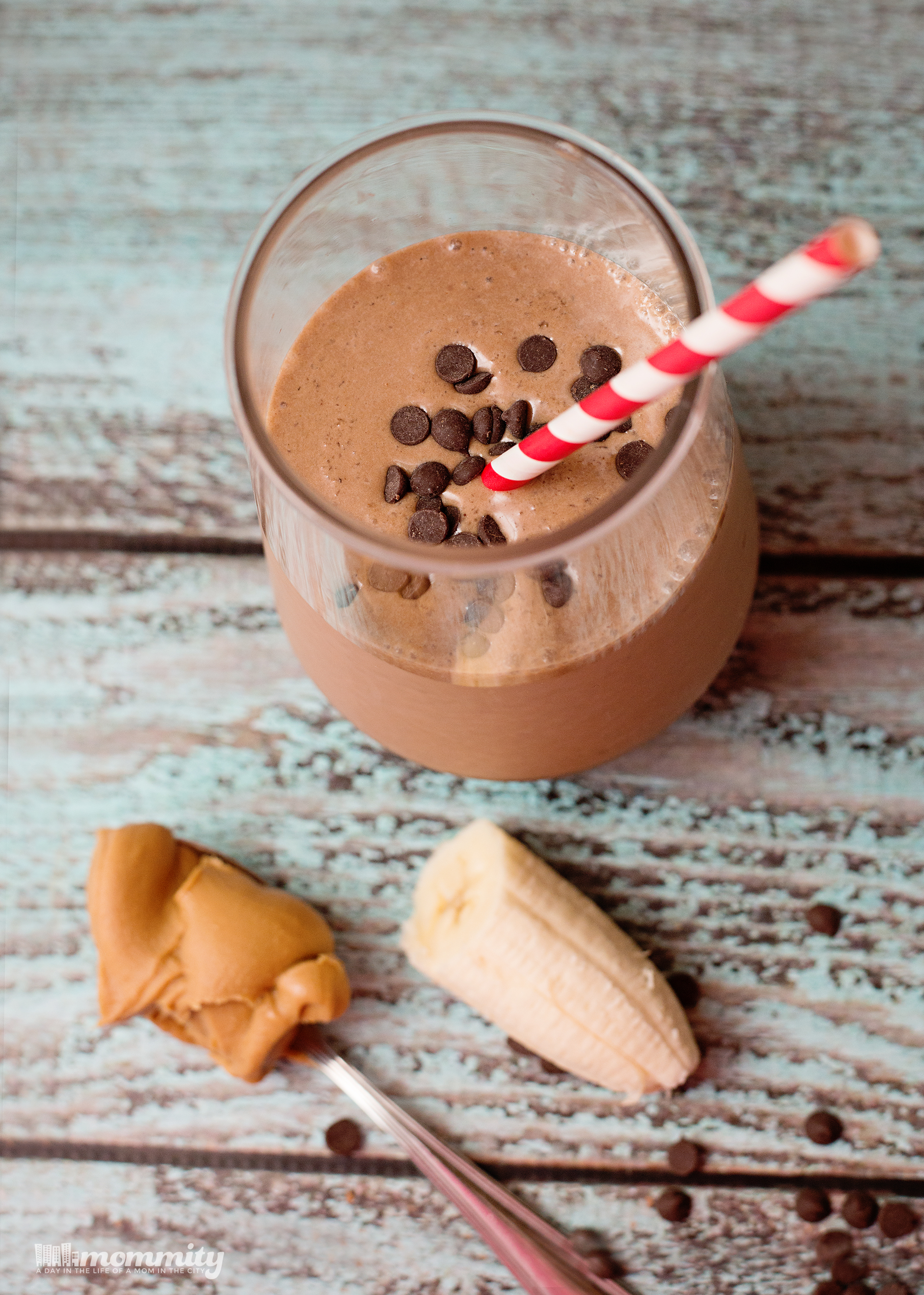 The Ultimate (And Guilt Free!) Carob Banana Nut Protein Smoothie