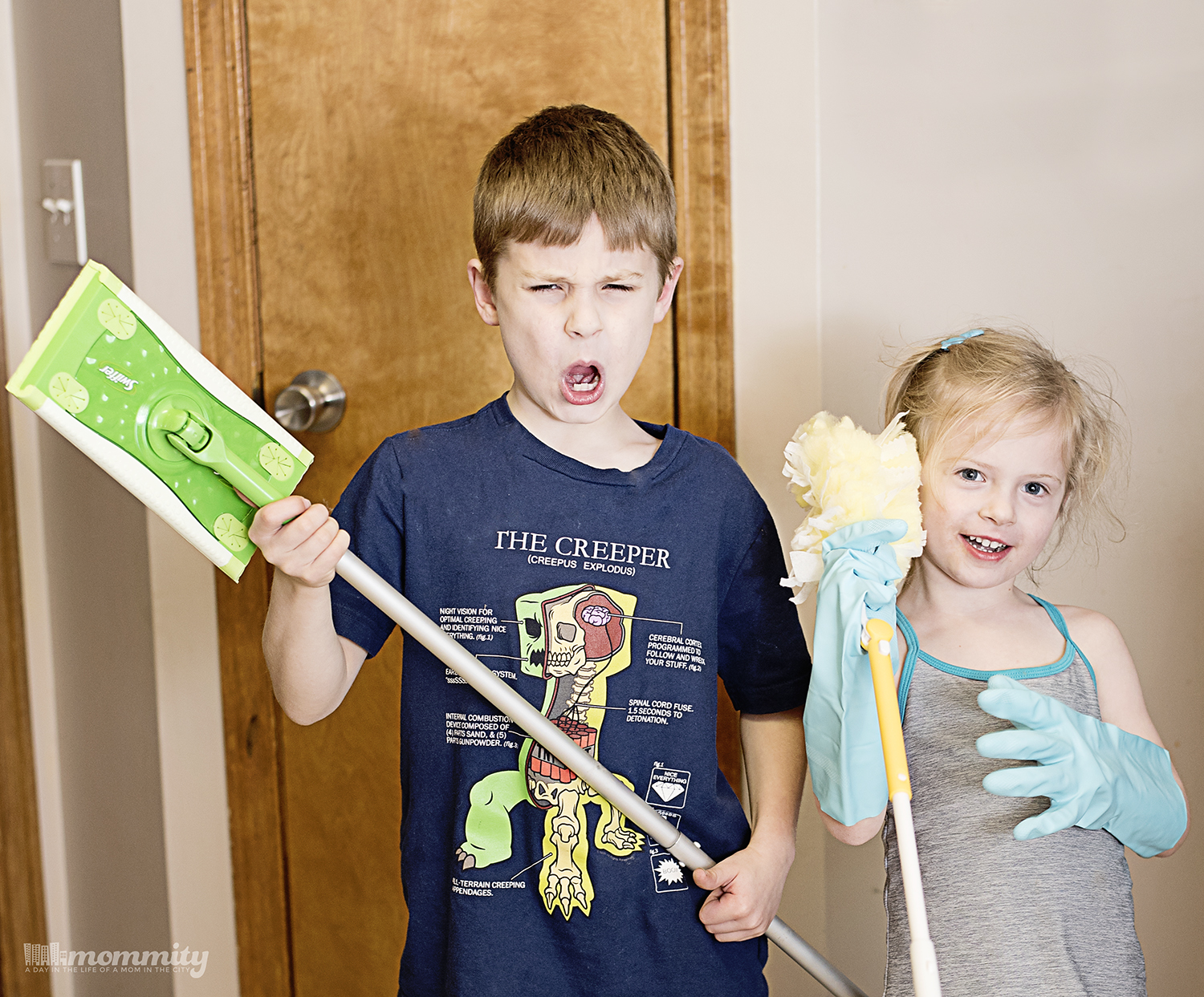 How I Make Spring Cleaning Fun for the Kids!