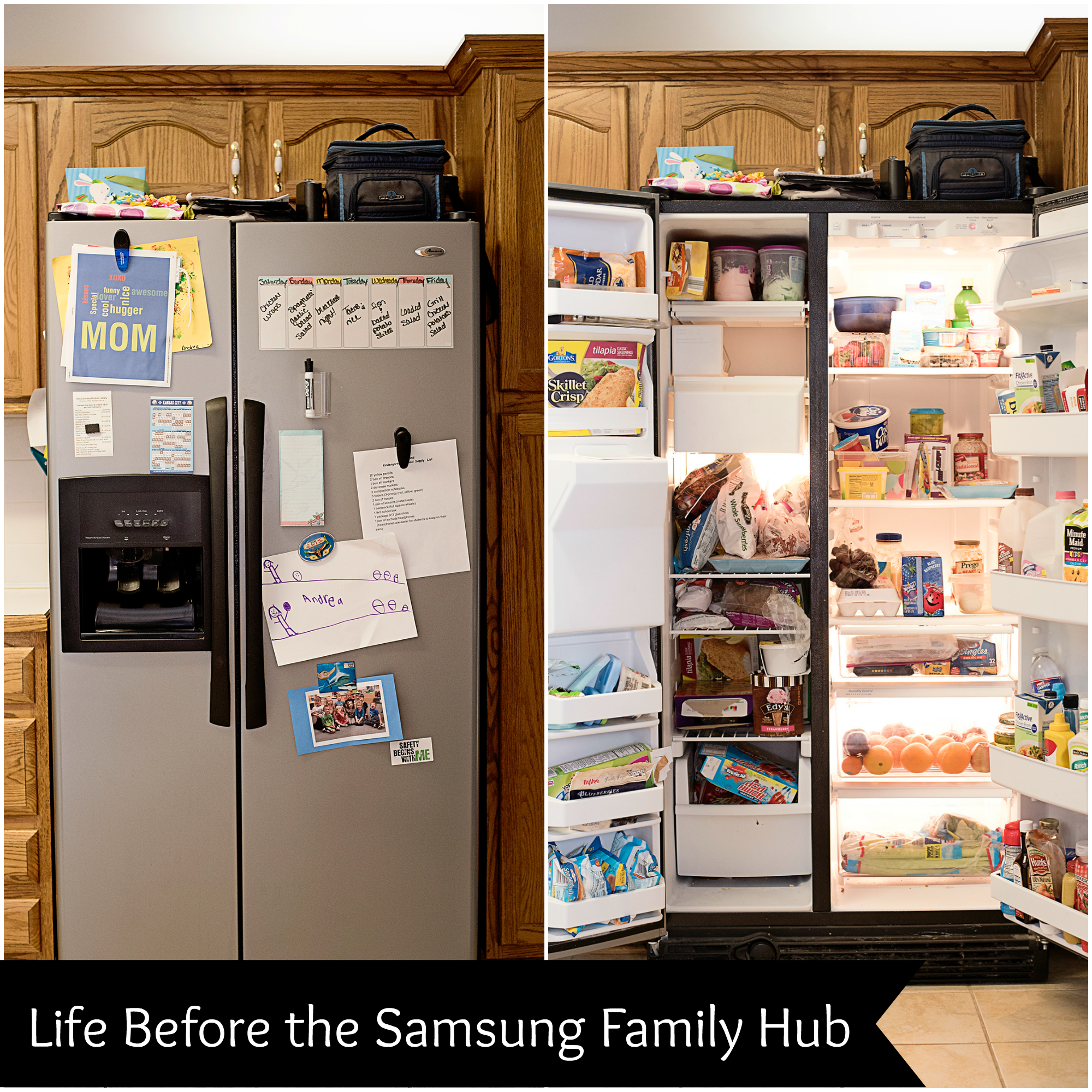 Organizing Life & Reaching Fitness Goals with the Samsung Family Hub