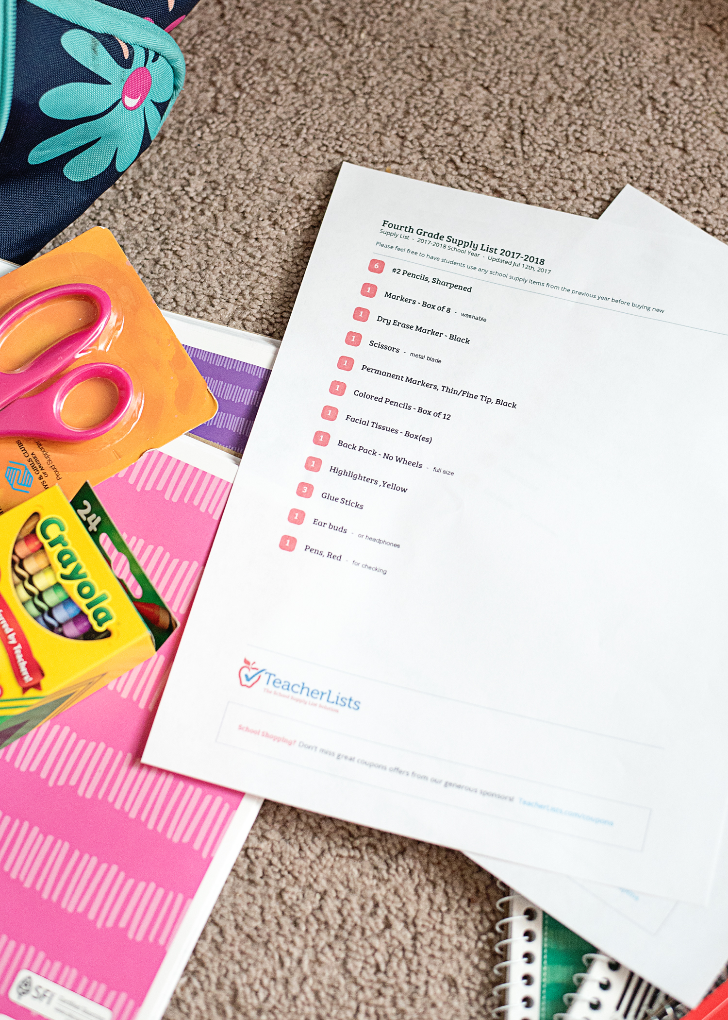 How to Shop Your Back to School Supplies List With Ease